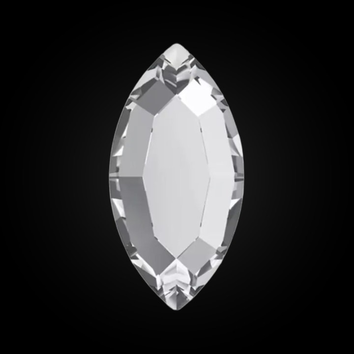 Mini Farfalla Swarovski 4x2mm | Strass Dentale Incantevole