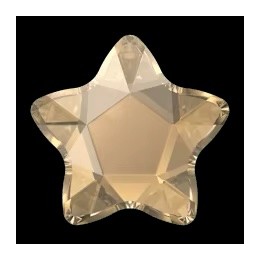Star Flower Ombre dorée cristal F