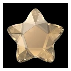 Star Flower Ombre dorée cristal F