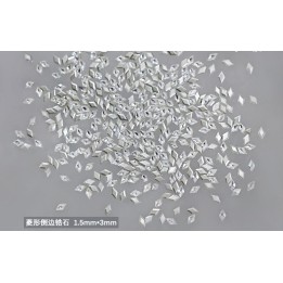 Micro Losange Crystal 1.5x3 mm - Pack 10 pcs | Zircania