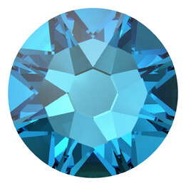 Crystal Bermuda Blue Swarovski SS3-SS8 | Strass Dentaire Bleu bermuda irisé