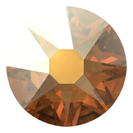 Crystal Metallic Sunshine Swarovski SS3-SS8 | Strass Dentaire Jaune métallisé