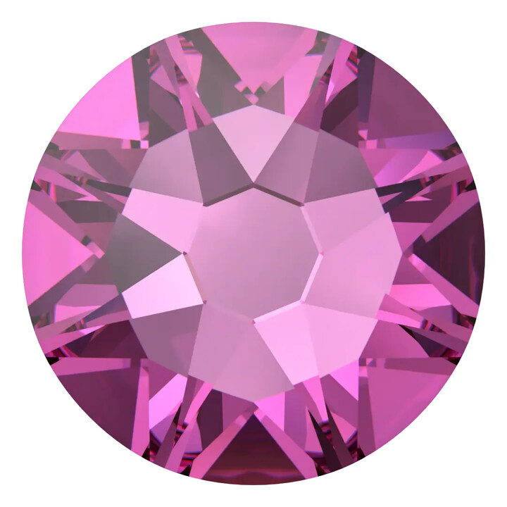 Dark Rose Swarovski SS3-SS8 | Strass Dentaire Rose intense