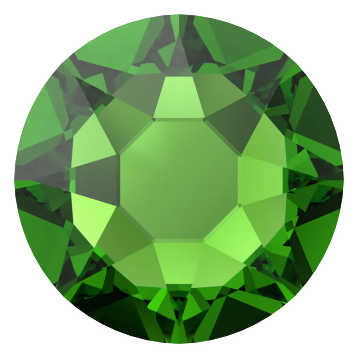 Fern Green Swarovski SS3-SS8 | Strass Dentaire Vert fougère