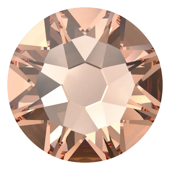 Light Peach Swarovski SS3-SS8 | Strass Dentaire Pêche clair