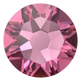 Rose Swarovski SS3-SS8 | Strass Dentaire Rose tendre