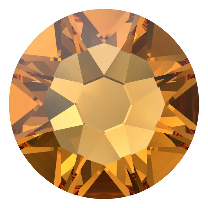 Topaz Swarovski SS3-SS8 | Strass Dentaire Topaze ambré