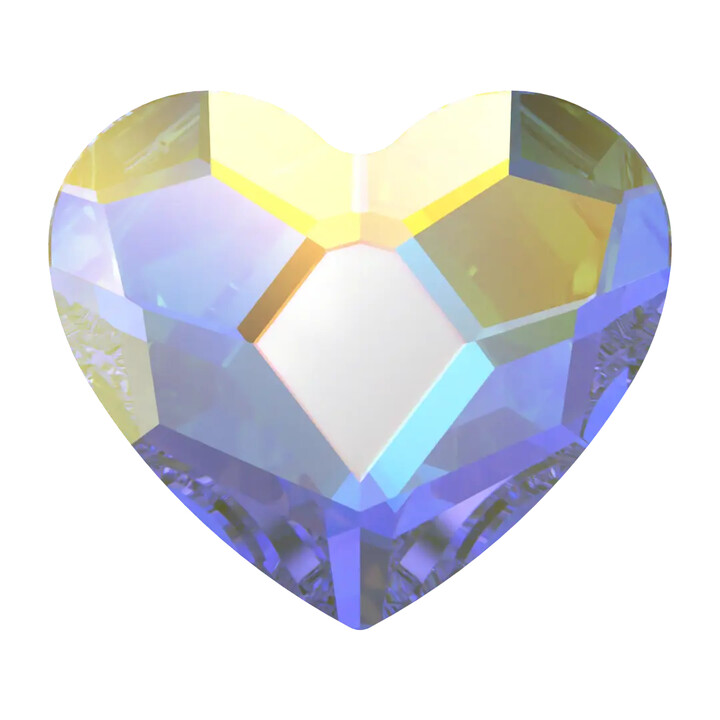 Coeur Crystal AB Swarovski | Strass Dentaire Forme Coeur