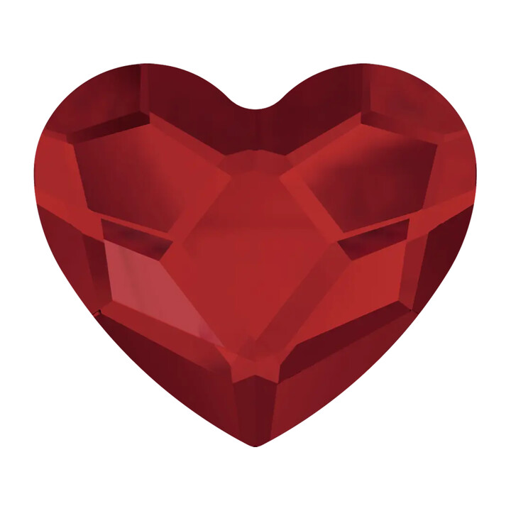 Coeur Light Siam Swarovski | Strass Dentaire Forme Coeur