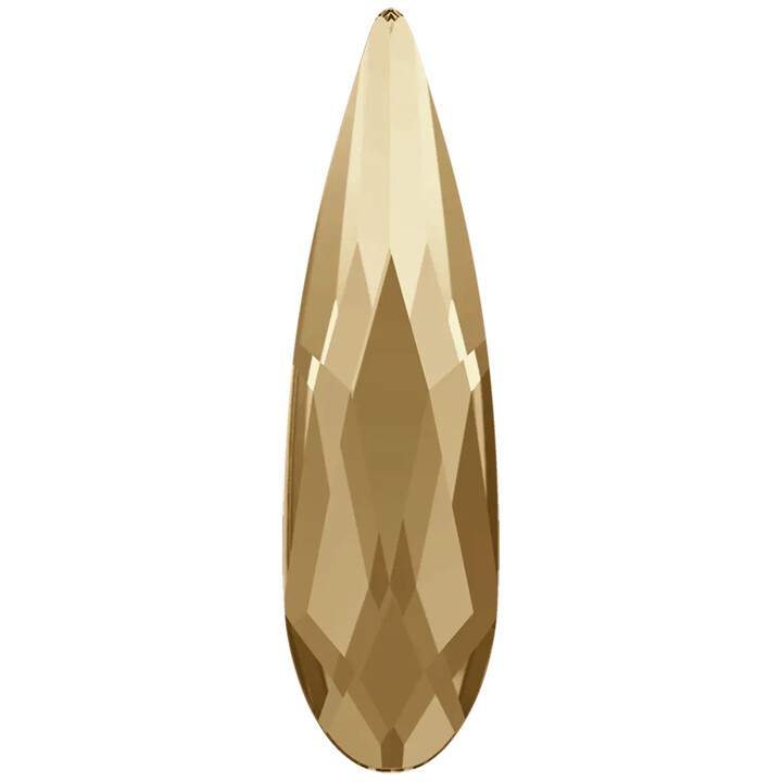 Goutte Crystal Golden Shadow Swarovski | Strass Dentaire Forme Goutte