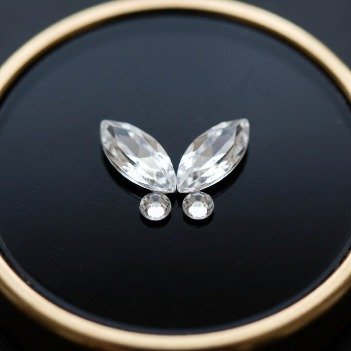 Papillon Crystal Complet