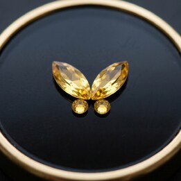 Papillion citrine