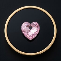 Coeur Fushia Rose