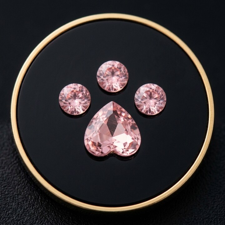 Patte de chat rose