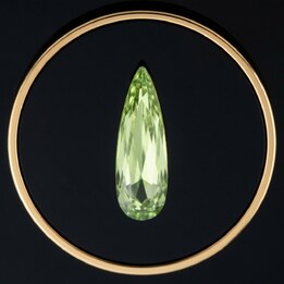 Goutte Peridot 2*6mm