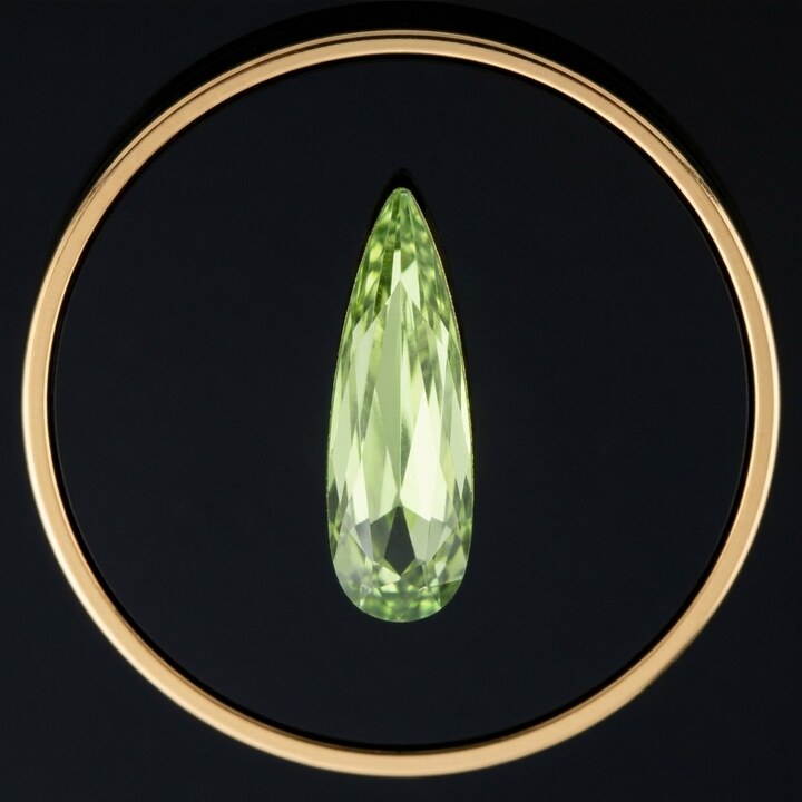 Goutte Peridot 2*6mm