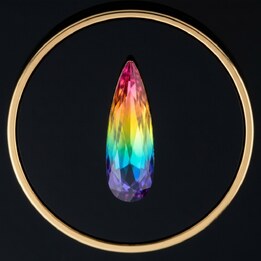 Goutte Rainbow 2*6mm
