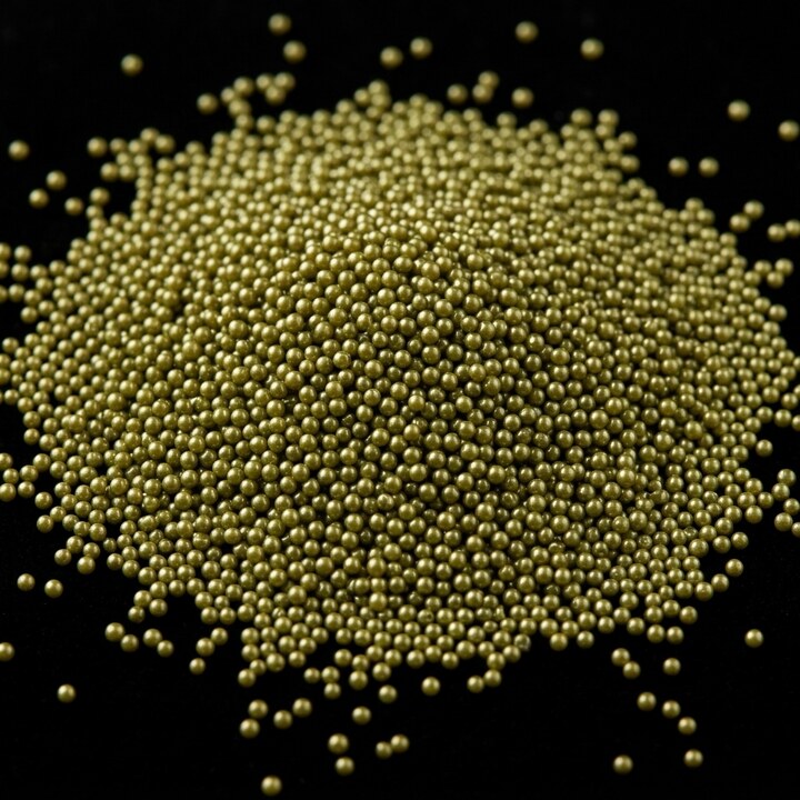 green golden Micro Crystal 1.2mm