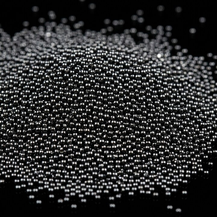 jet hematite_ Micro Crystal 1.2mm