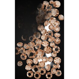 light peach Micro Crystal 1.2mm