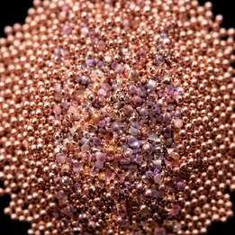 Strass dental Rosa dorado Micro Crystal 1,2 mm