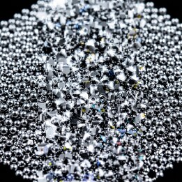 Strass dental Silver hematita Micro Crystal 1,2 mm