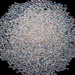 Strass dental Cristal Micro transparente AB 1,2 mm