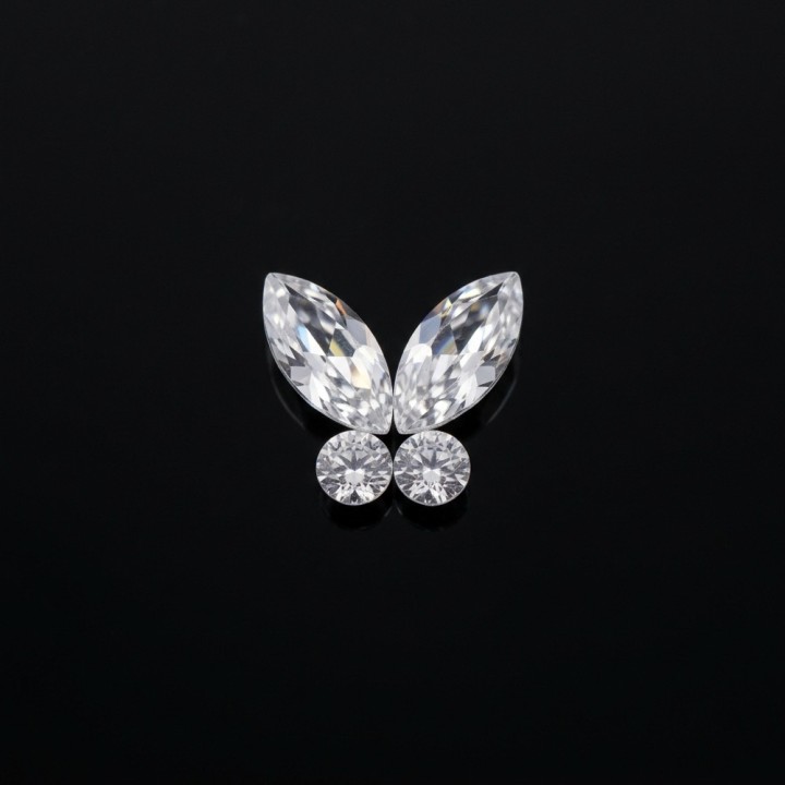 Papillon Baby Crystal 1,5mm - strass dentaire | Strass Dentaires