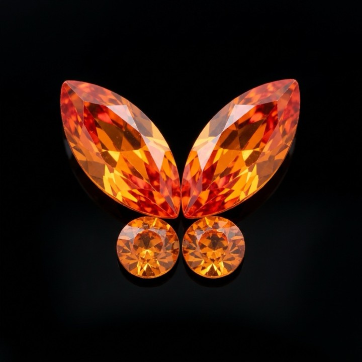 Papillon Baby Hyacinth 1,5mm - strass dentaire | Strass Dentaires