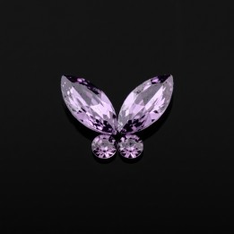 Papillon Baby Violet 1,5mm - strass dentaire | Strass Dentaires