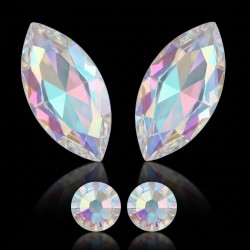 Swarovski MINI Papillon AB 4*2 mm (1,5 / 1,8 / 2,1 / 2,5 mm au choix)