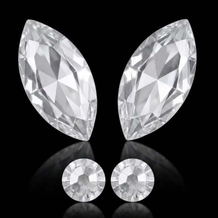 Gemma dentale Papillon Swarovski