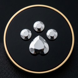 Strass dentaire Patte de chat Silver