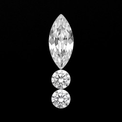 Strass dentaire Mini Dague