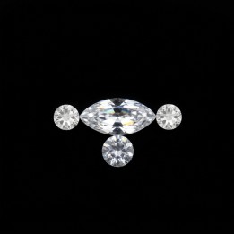 Sguardo - motivo strass dentale da 4 pietre | Strass Dentaires