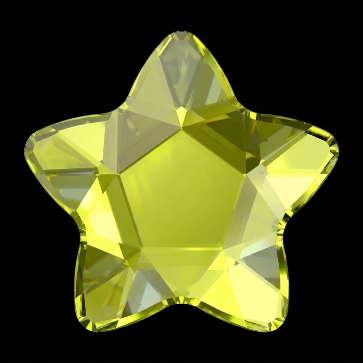 Star Flower Peridot Zircania | Strass Dentaires