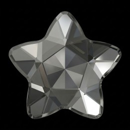 Star Flower Jet Hematite Zircania | Strass Dentaires
