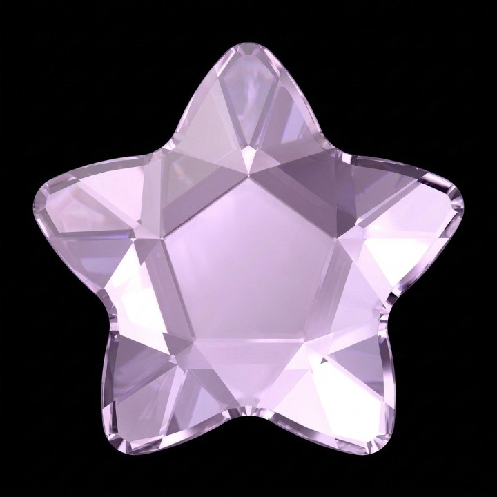 Star Flower Lt Amethyst Zircania | Strass Dentaires