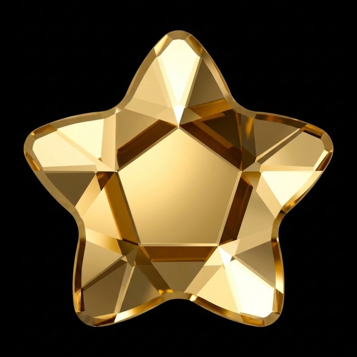 Star Flower Aurum Zircania | Strass Dentaires