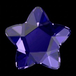 Star Flower Dark Indigo Zircania - Strass dentaire