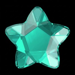 Star Flower Blue Zircon Zircania - Strass dentaire