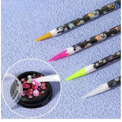 Lápiz de cera autoadhesivo para strass, cristales y piedras