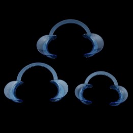 Kit di 3 divaricatori per guance S, M, L - applicazione strass dentali