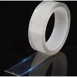 Ruban adhésif double face transparent 2 cm x 1 m