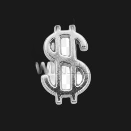 Joya dental Dólar oro blanco