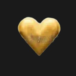 Bijou dentaire Petit Coeur or
