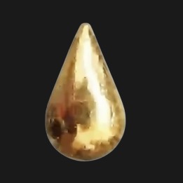 Zahnschmuck Kleiner Tropfen Gold