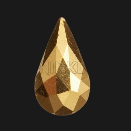 Zahnschmuck Großer Tropfen Gold