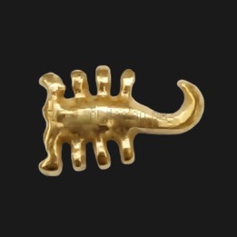 Tooth jewelry Scorpion gold