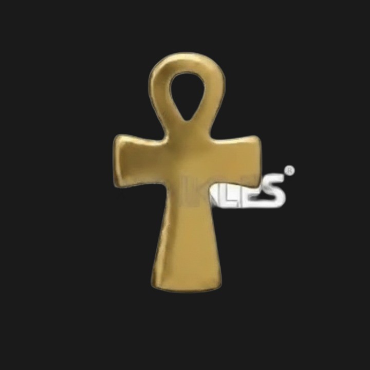 Zahnschmuck Ankh Ägyptisches Kreuz Gold